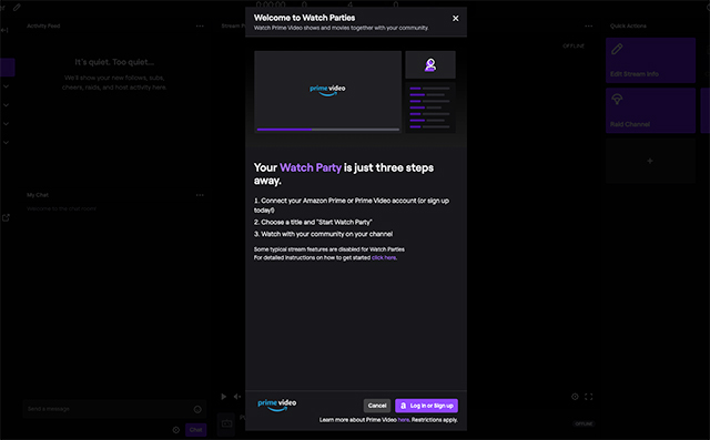 Twitch Now Allows Anyone to Host Prime Video Watch Parties, Here’s How to Use It