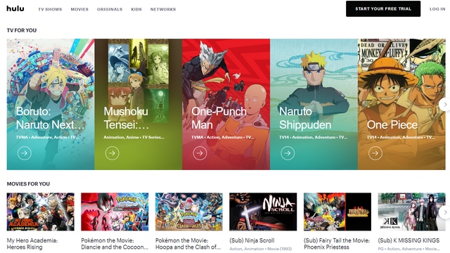 hulu anime