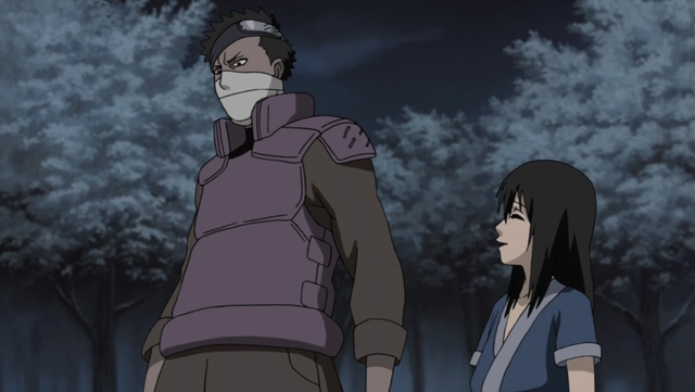 An image of Haku with Zabuza in Naruto.