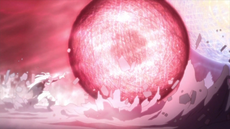 Momoshiki using Deep Crimson Spiral