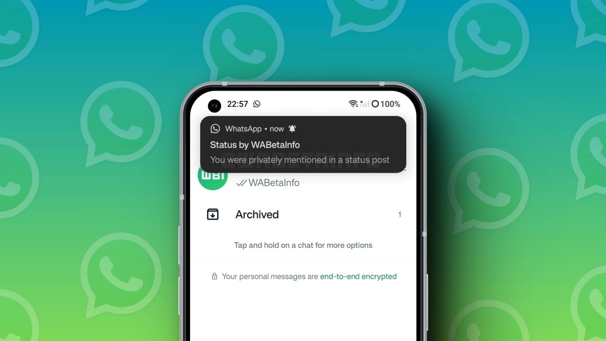 WhatsApp Will Soon Let You Tag Others in Your Status Updates