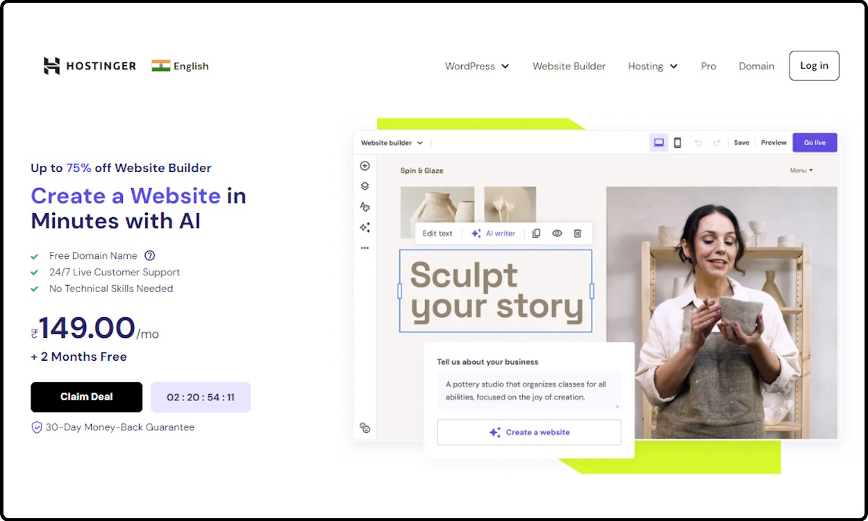 Hostinger AI Website Builder: The Future of Web Design and Hosting?