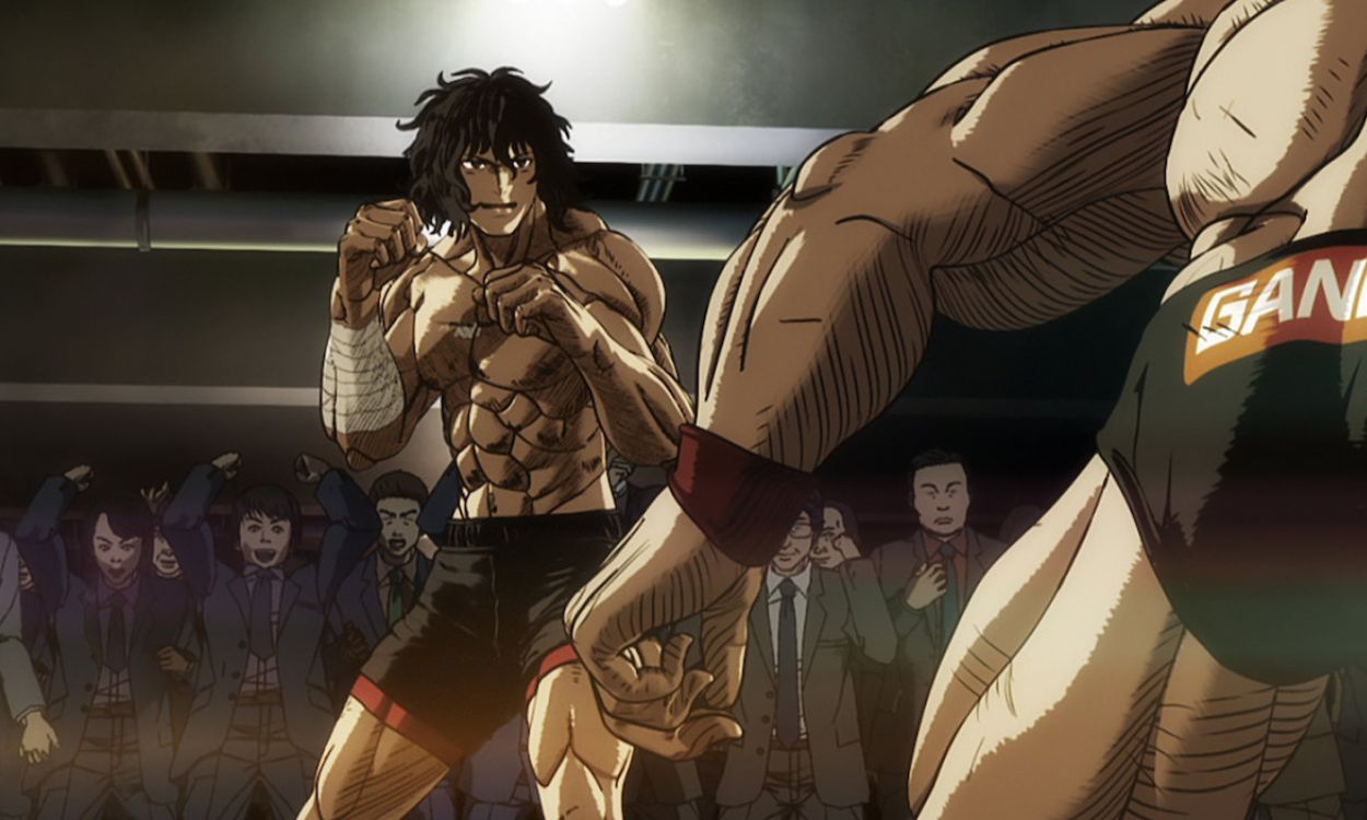 A scene from Kengan Ashura